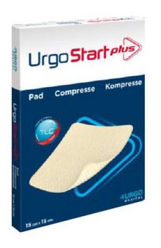 URGOSTART Plus Kompresse 15x15 cm