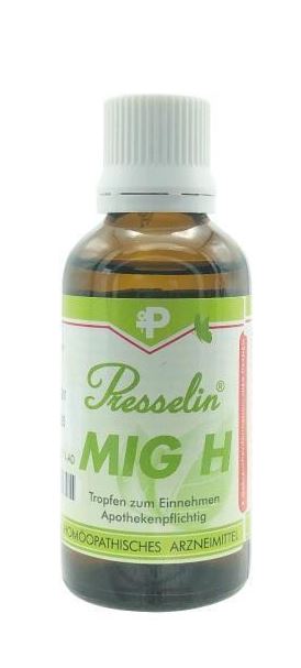 PRESSELIN MIG H Tropfen zum Einnehmen