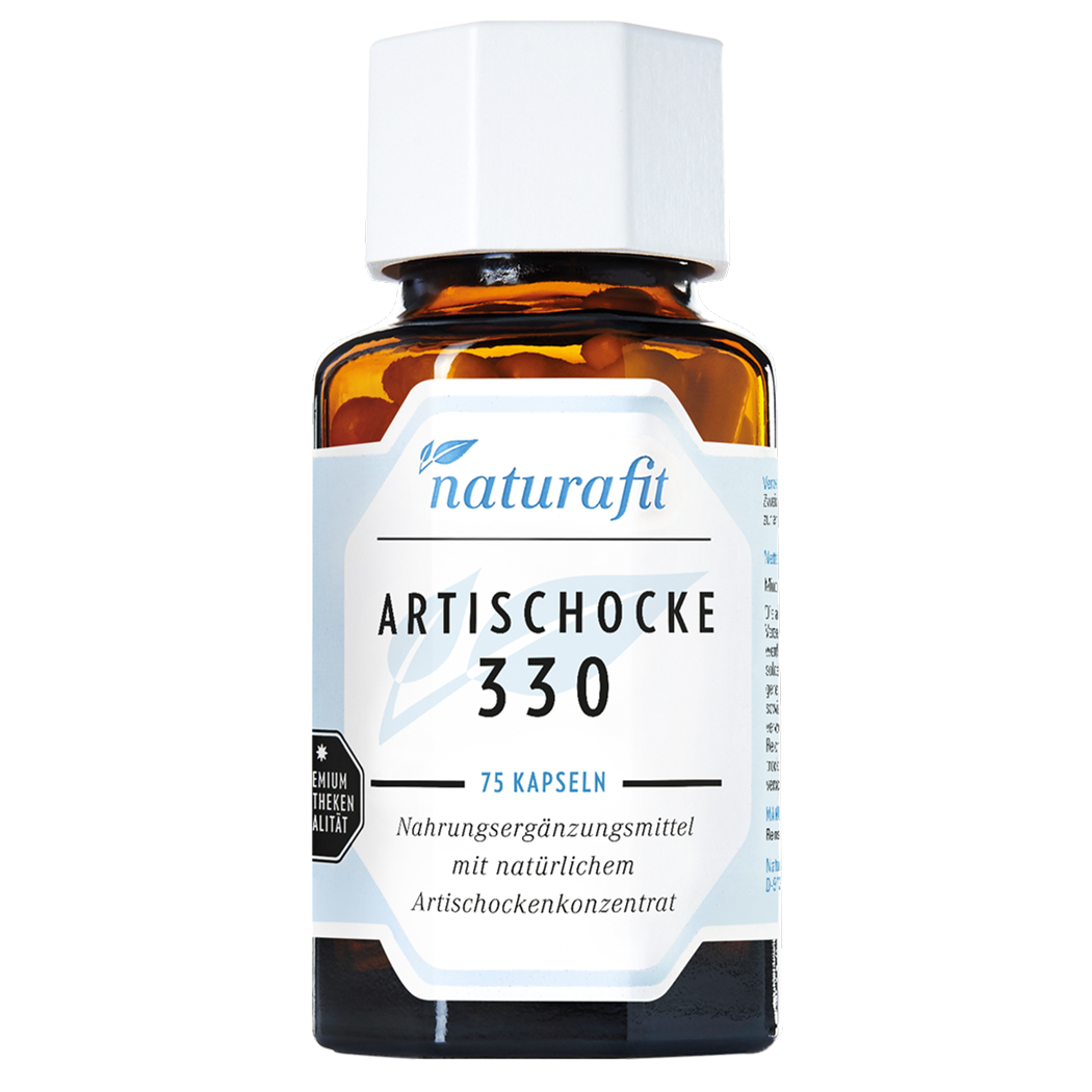 Naturafit Artischocke 330 Kapseln 75 St