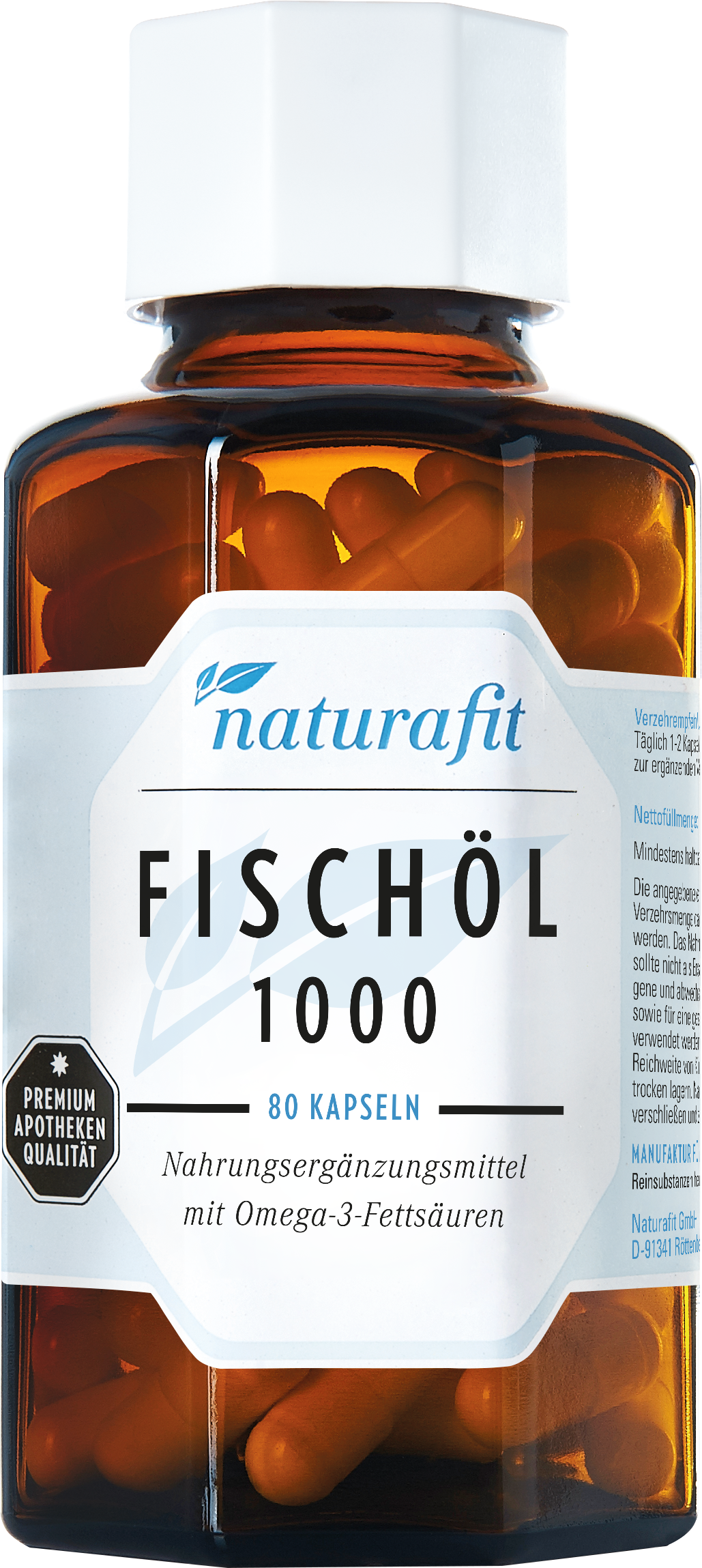NATURAFIT Fischöl 1000 mg Kapseln NATURAFIT Fischöl 1000 mg Kapseln