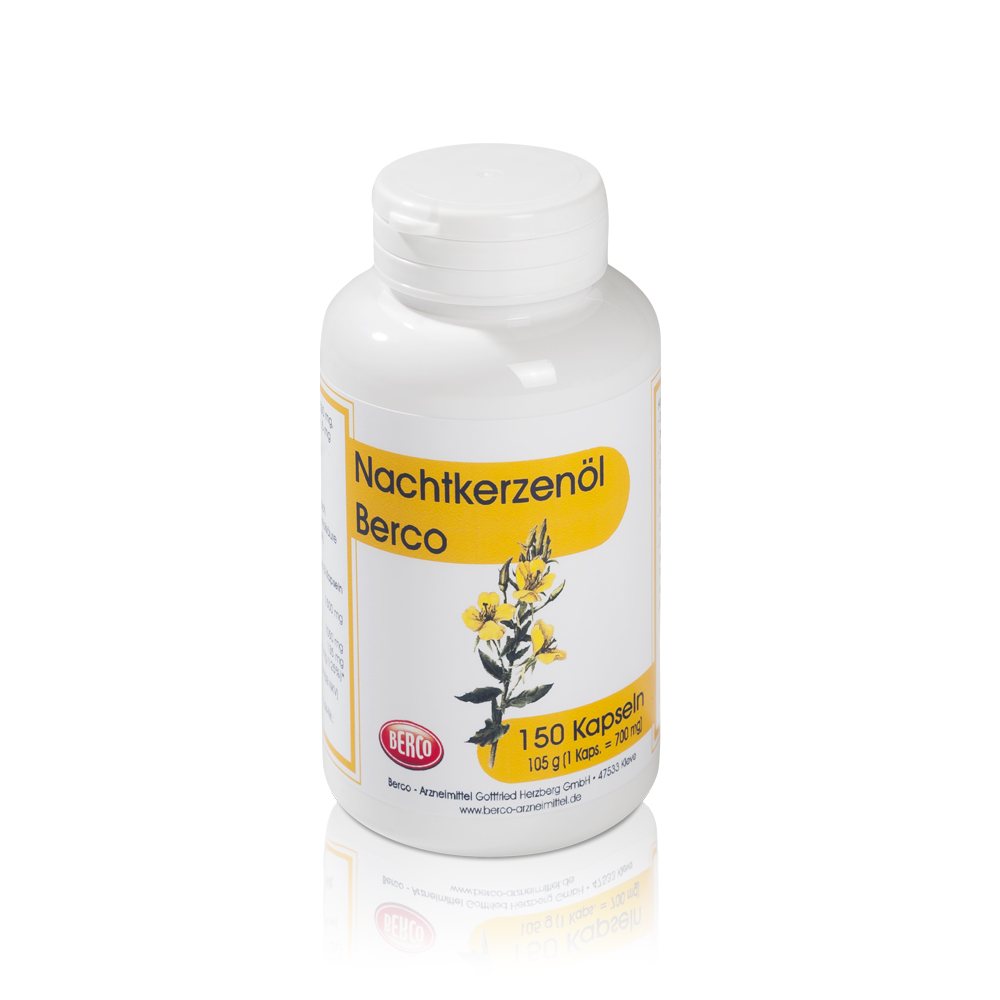 Nachtkerzenöl Berco Kapseln 50 St 50 St Nachtkerzenöl Berco Kapseln 50 St 50 St