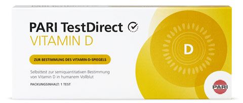 PARI TestDirect VITAMIN D Selbsttest Blut