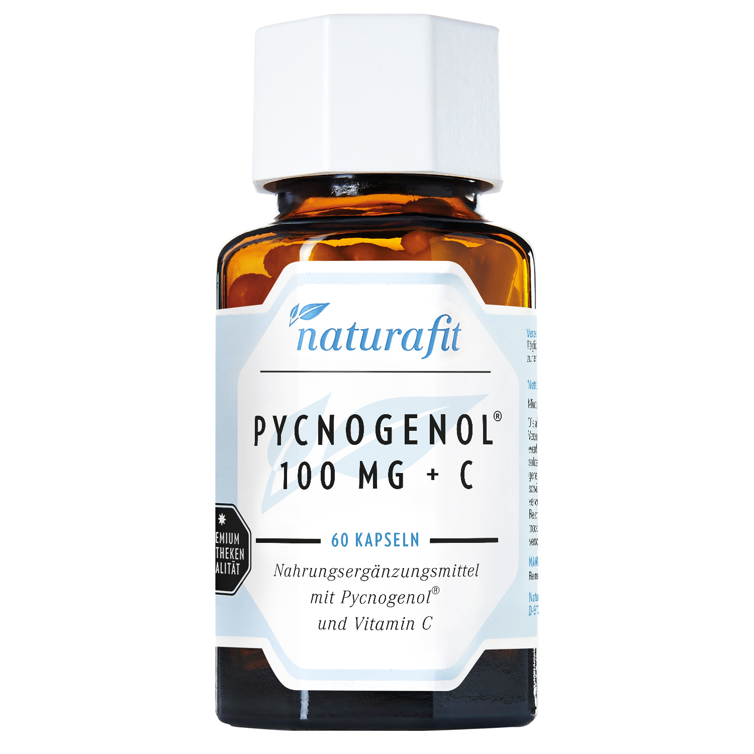 Naturafit Pycnogenol 100 mg+C Kapseln 60 St