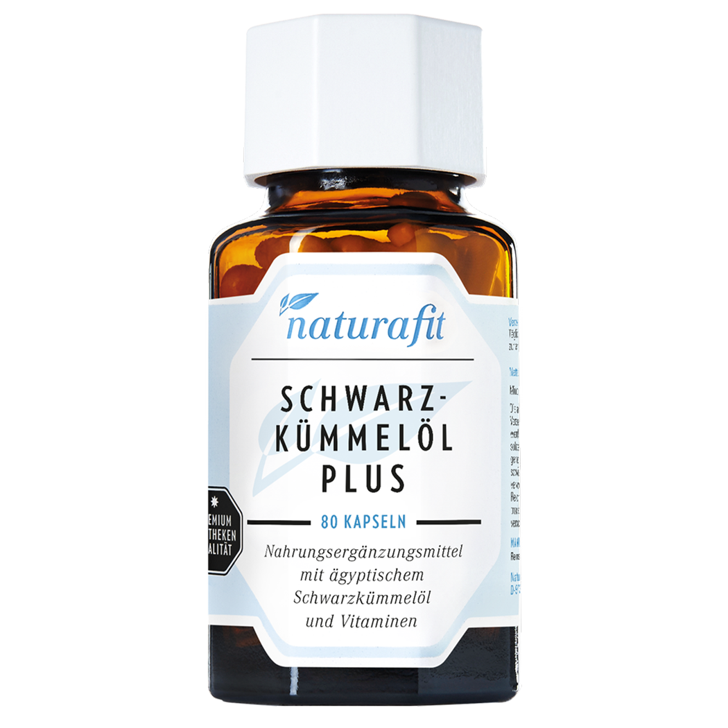 NATURAFIT Schwarzkümmel Öl Plus Kapseln