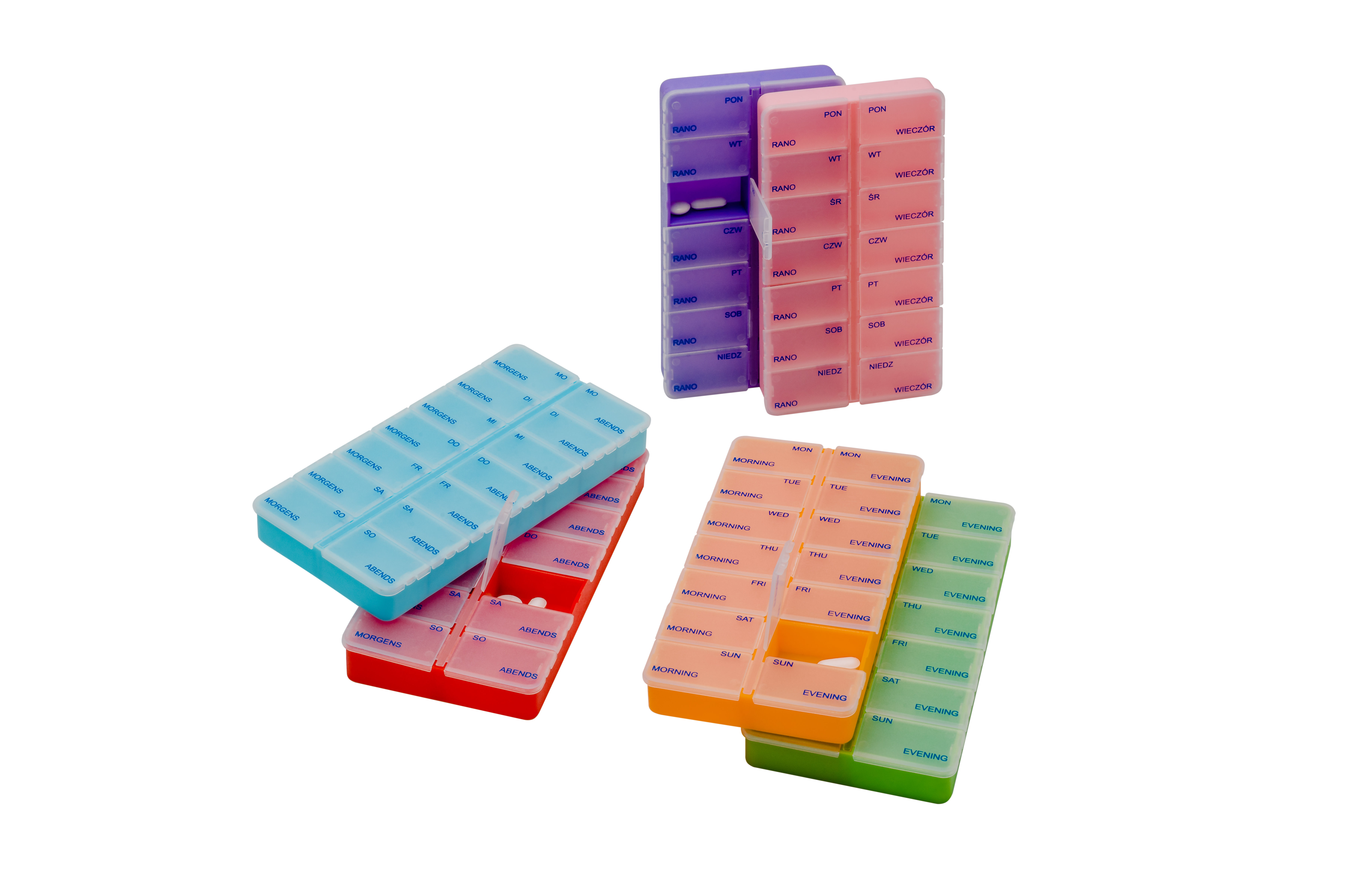 TABLETTENBOX 7 Tage morgens/abends TABLETTENBOX 7 Tage morgens/abends