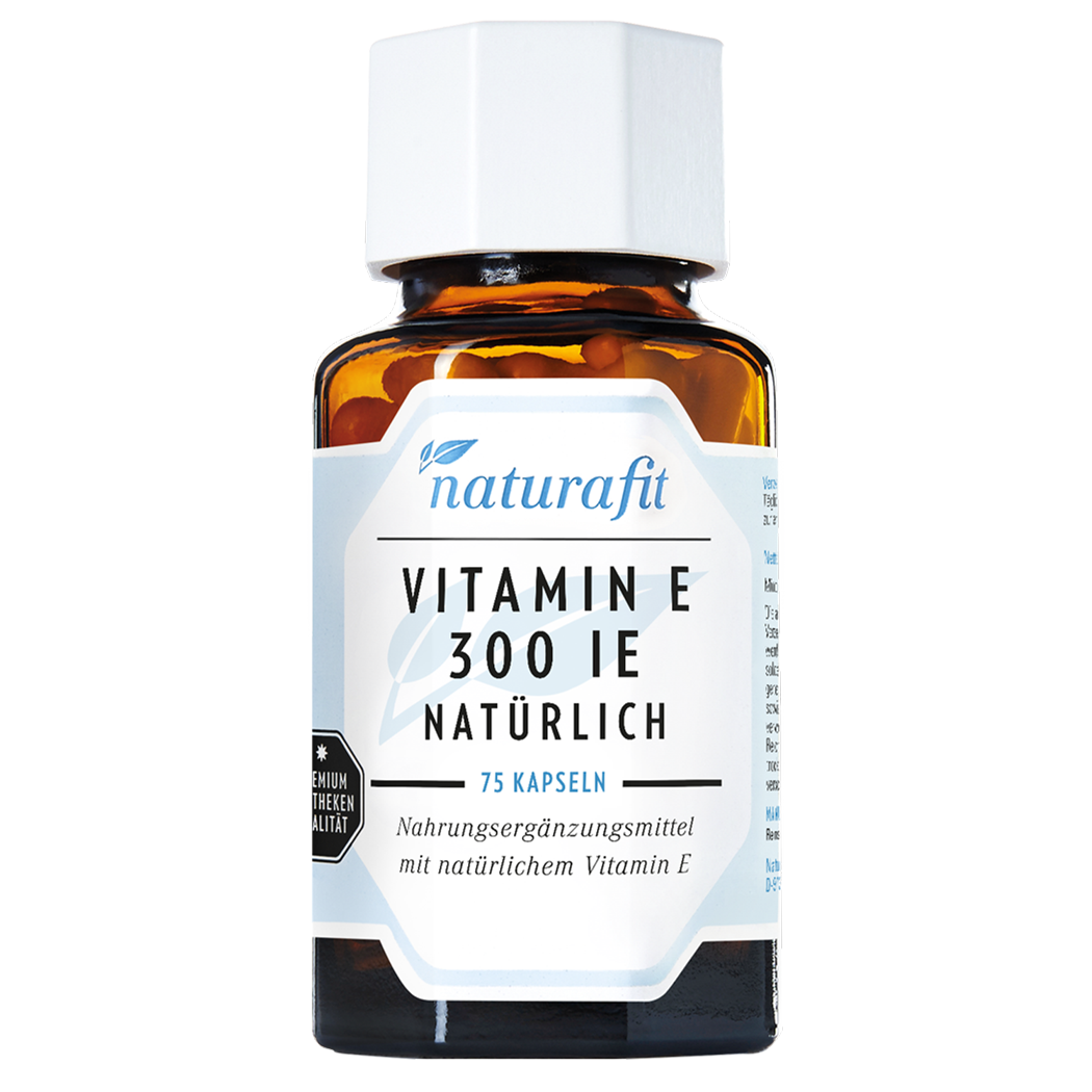 Naturafit Vitamin E 300 natürlich Kapseln 75 St