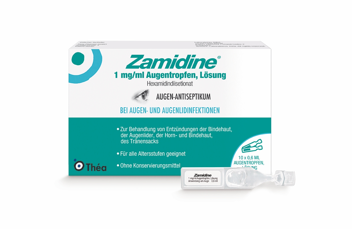 ZAMIDINE 1 mg/ml Augentropfen Mehrdosenbehältnisse ZAMIDINE 1 mg/ml Augentropfen Mehrdosenbehältnisse