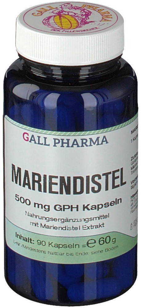 MARIENDISTEL 500 mg vegan GPH Kapseln