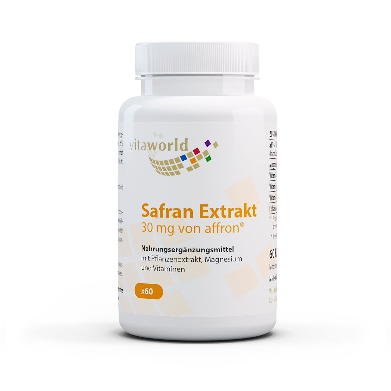 Safran Extrakt 30 mg Kapseln 60 St 60 St Safran Extrakt 30 mg Kapseln 60 St 60 St
